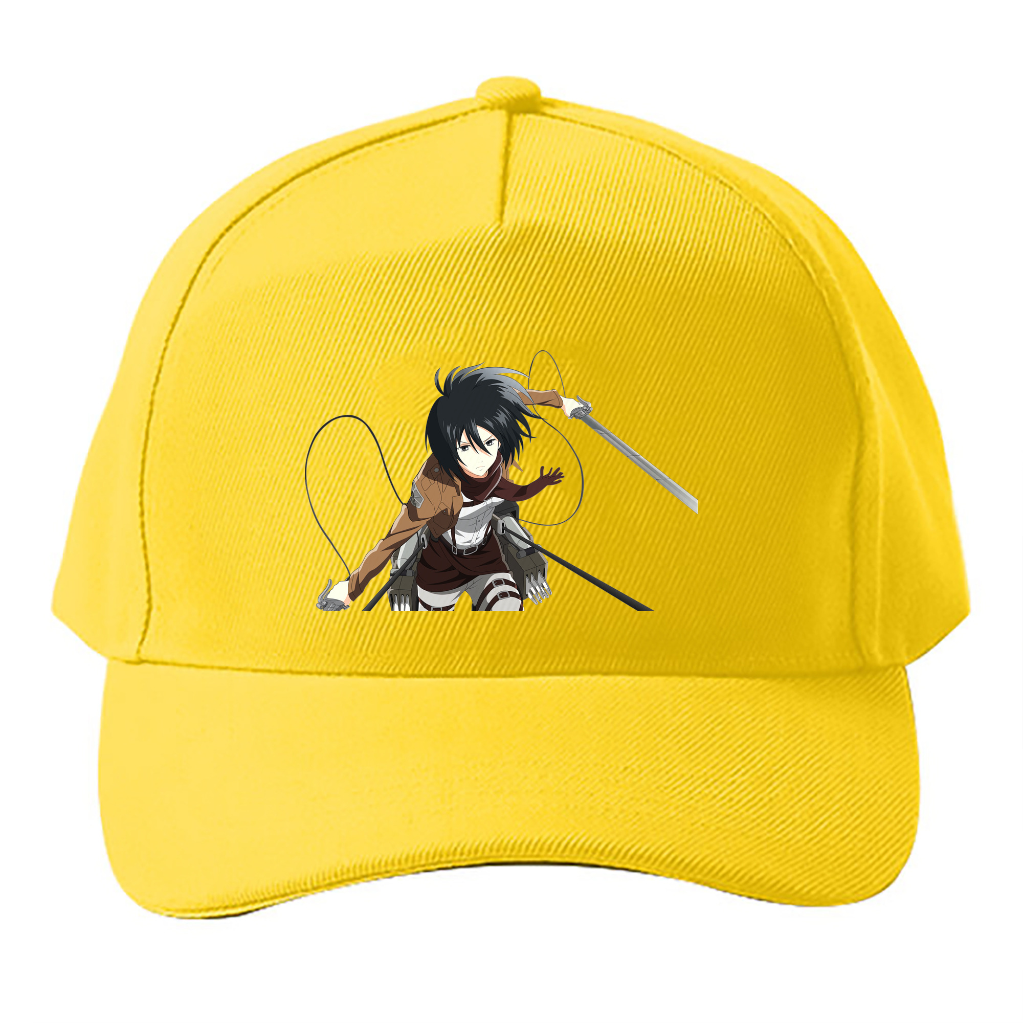 （画像用） 進撃の巨人 ミカサ·アッカーマン Attack on Titan Mikasa Ackerman ベースボールキャップ 綿100％ 男女兼用 帽子 スポーツ
